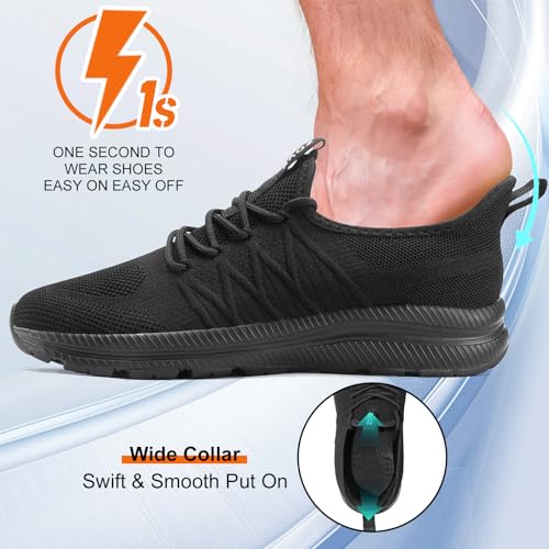 Image of ZOVE Wide Toe Box Shoes for Men Extra Wide Width Sneakers Non-Slip Ultra Light Wide Tennis Running Shoes Breathable Casual Walking Sneakers Diabetes Workout Gym Jogging Sports