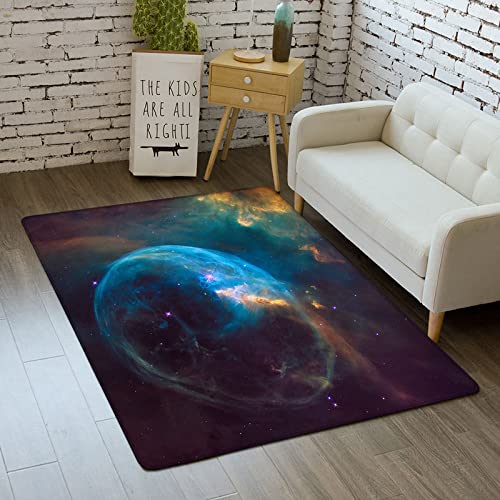 Tapis décoratif 3D Galaxis Star Anime Gamer - Pour chambre d'enfant ou garçon - En flanelle douce - Lavable (40 x 120 cm) Cover