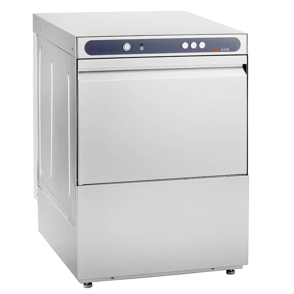GastroHero ECOLINE-GLSM54S Gläserspülmaschine I 400 V Spülmaschine mit Reiniger- und Klarspüldosierer I Korbmaß 50 cm I Gläserspüler für Gastronomie