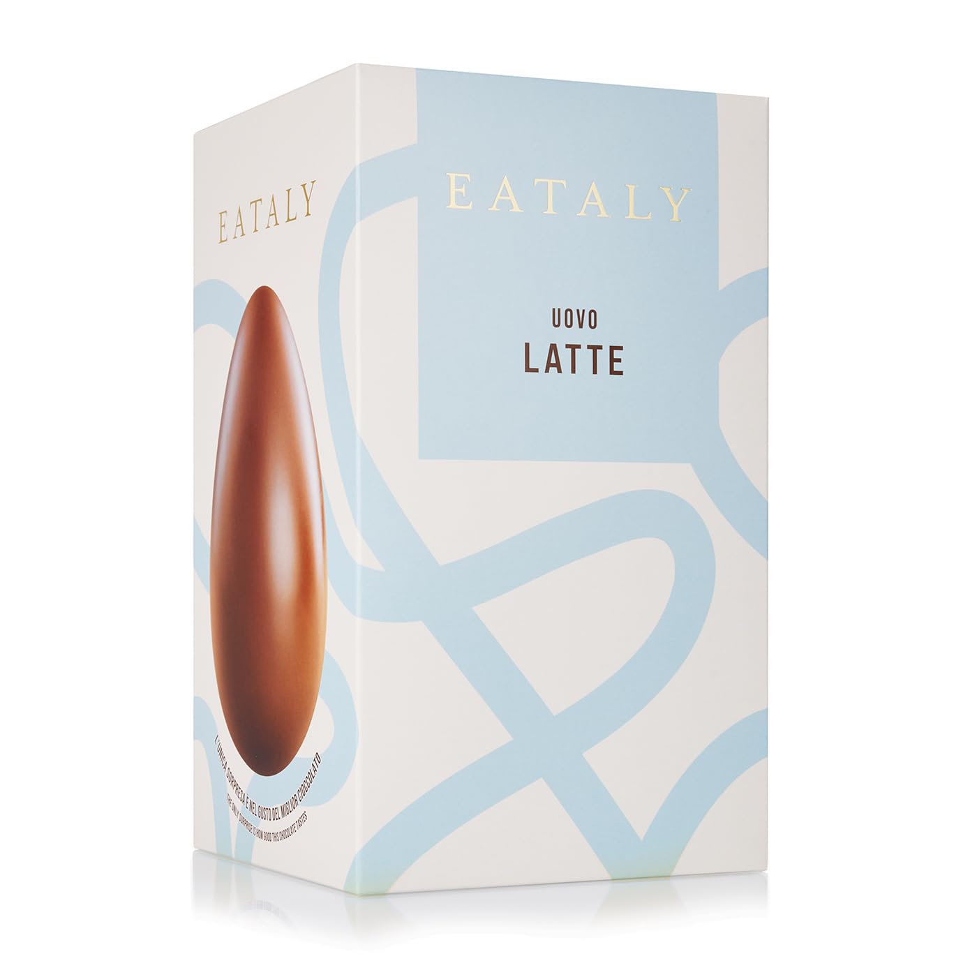 Uovo di Pasqua Cioccolato al Latte 230g Eataly - Bean to Bar, Elegante Incarto