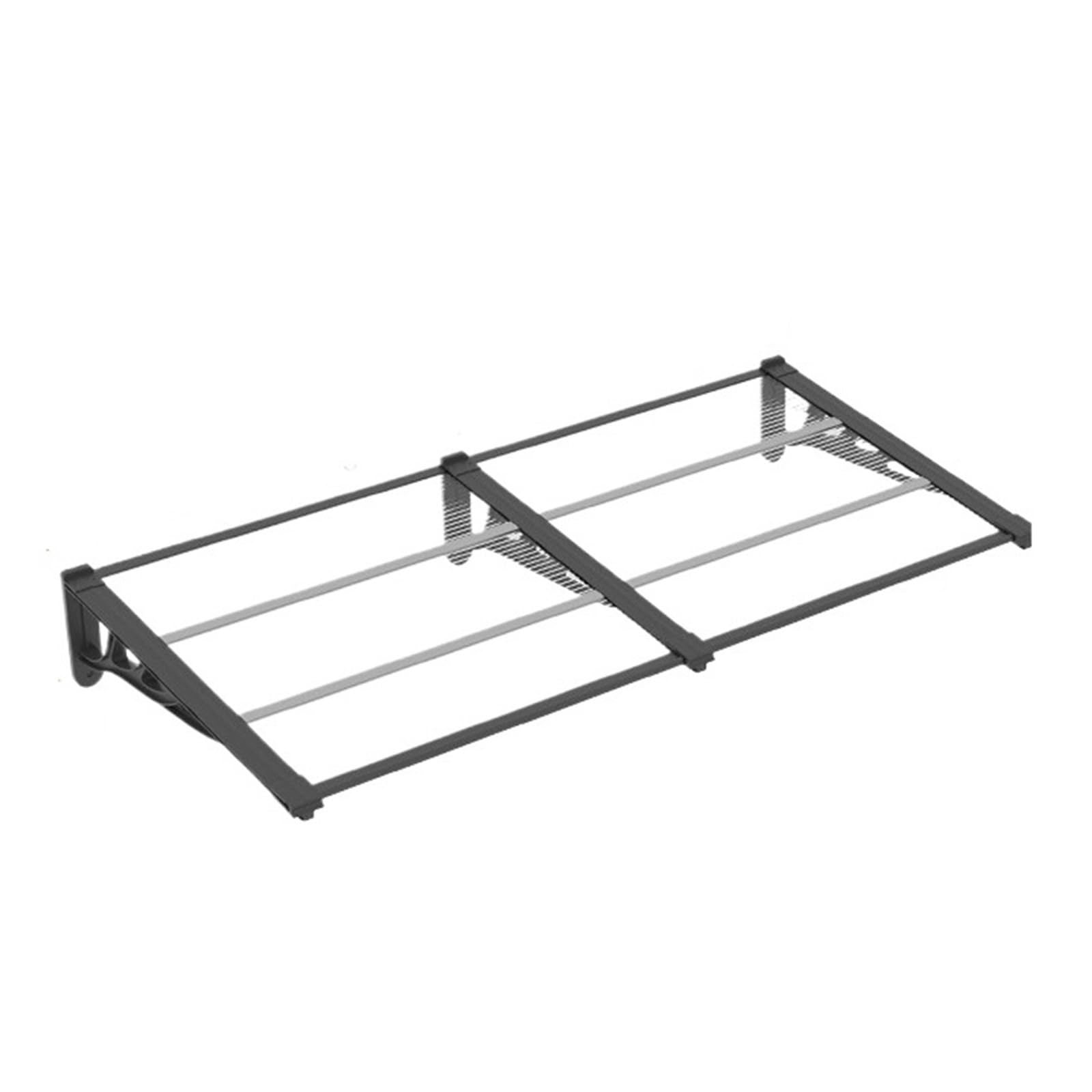 Polycarbonate Faced Window Canopy For Outdoor Entrance Or Commercial Shop Awning Waterproof stable