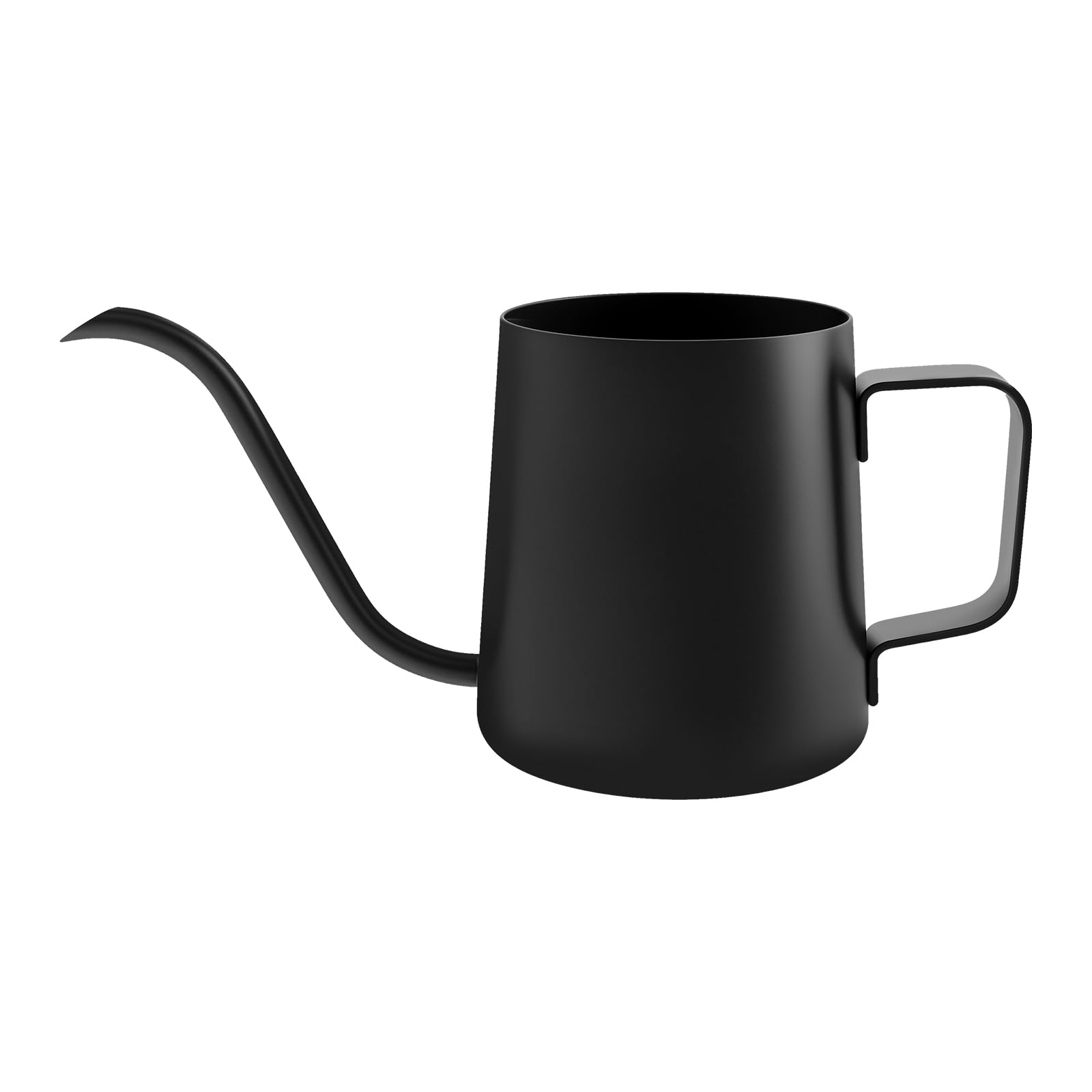 Qinglang Black 350Ml Small Watering Can For Indoor Plants Stainless Steel Long Spout Bonsai Mini Metal Watering Can Watering Pot Gardening Tools For Indoor&Outdoor Plant Seedlings(Black)