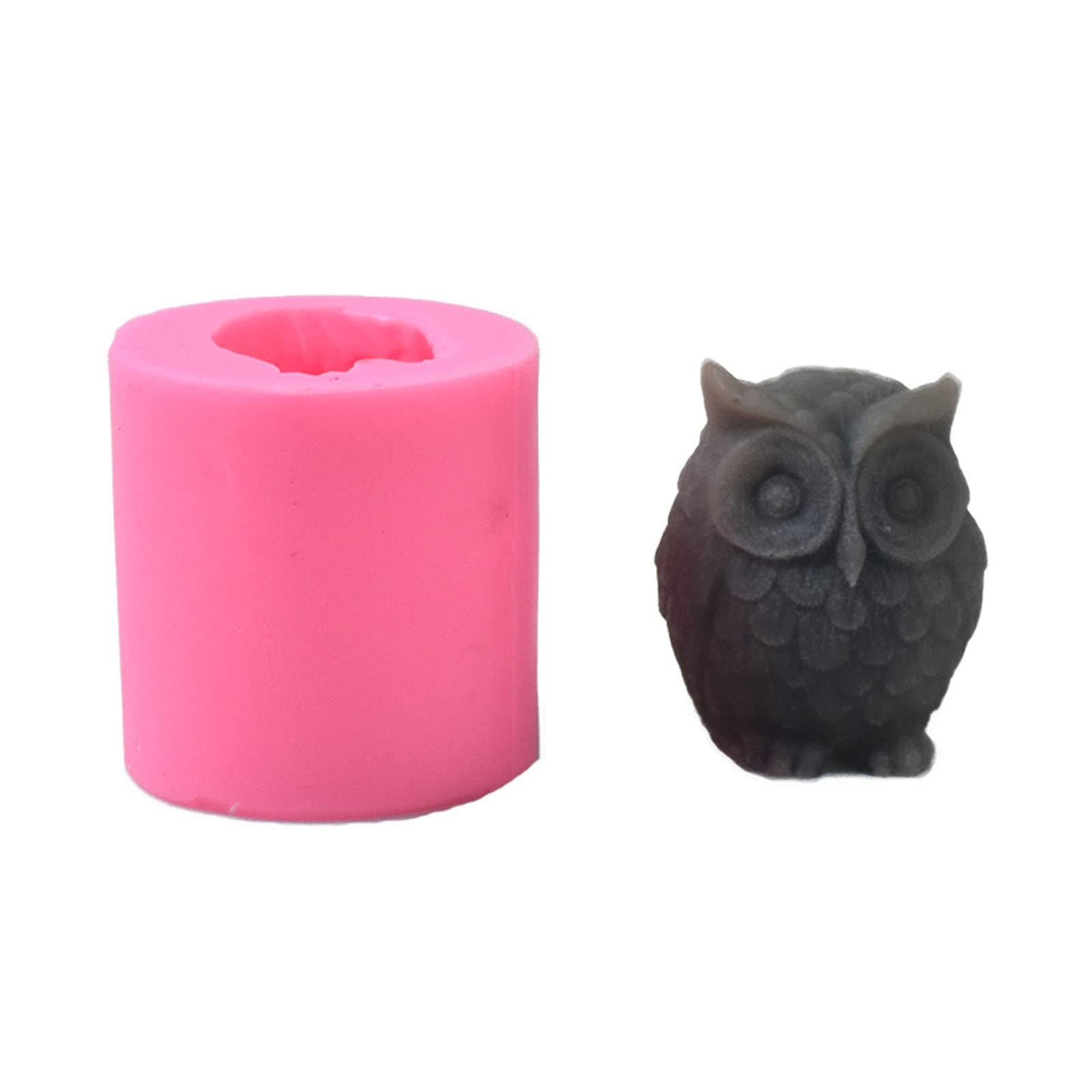 Cute Bird Silicone Candle Mold Owl-Soap Mold Scented Candle Resin Epoxy-Casting Mold Aromatherapy-Mold Handmade-Craft