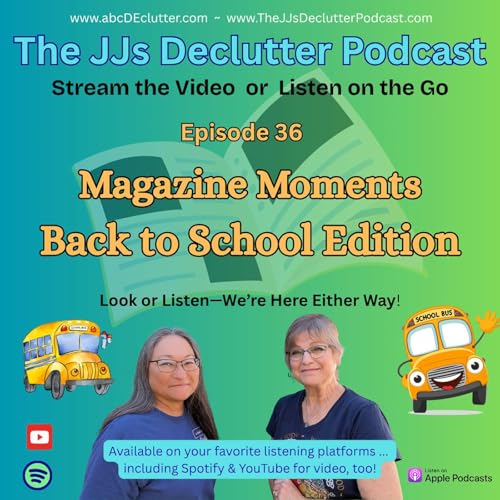 Page de couverture de Ep 36 ~ Magazine Moments ~ Back To School Edition