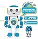 Lexibook - Powerman Jr. Intelligenter Roboter für Kinder der Gedanken liest - Spielzeug für Kinder - Tanzt Musiziert Tier-Quiz STEM Programmierbar Fernbedienung Roboter - Grün/blau - ROB20DE