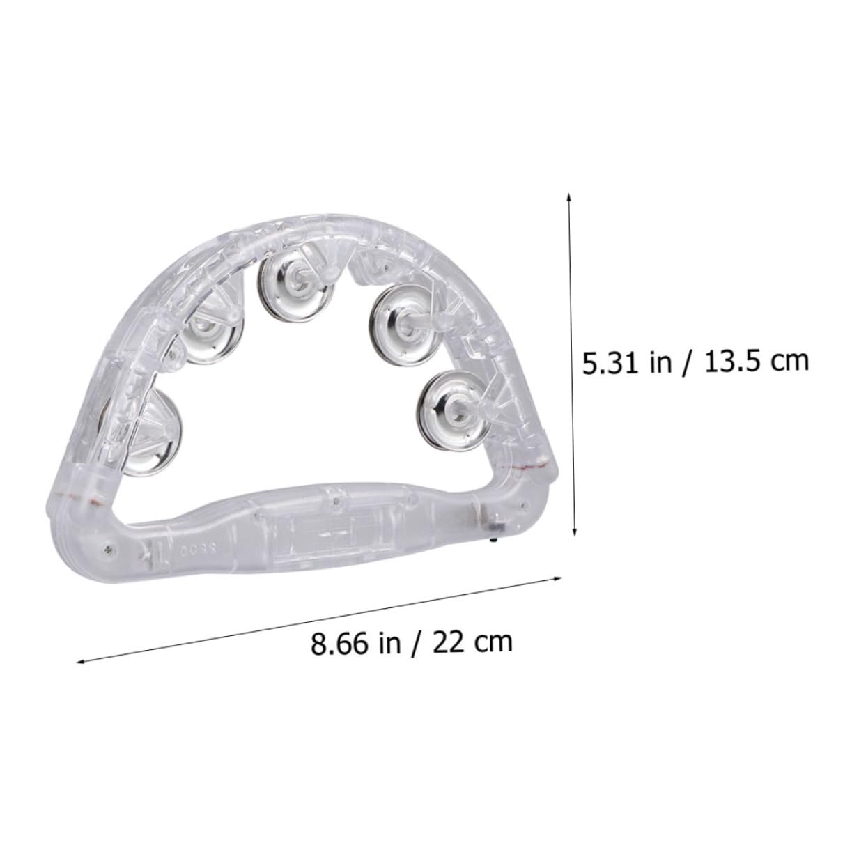 KOMBIUDA Interesting Glowing Handbell Party Rattle Luminous Rattle for Sports Events