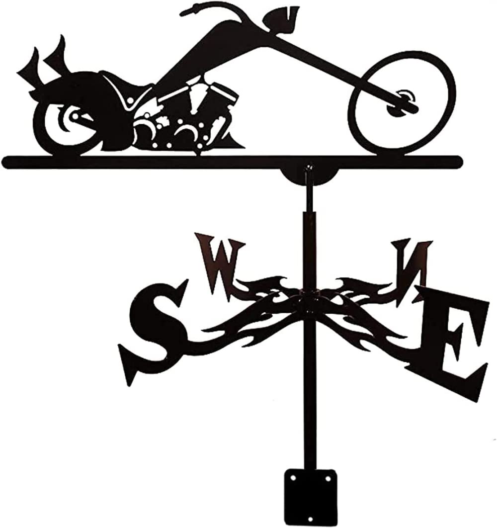 Weathervane Viking Battleship Wiatrowskaz Trwała farba w sprayu ze stali nierdzewnej Ogrodnictwo Statek piracki Wiatromierz Farma Altana Trawnik Ogród Dekoracja ogrodowa w stylu 3