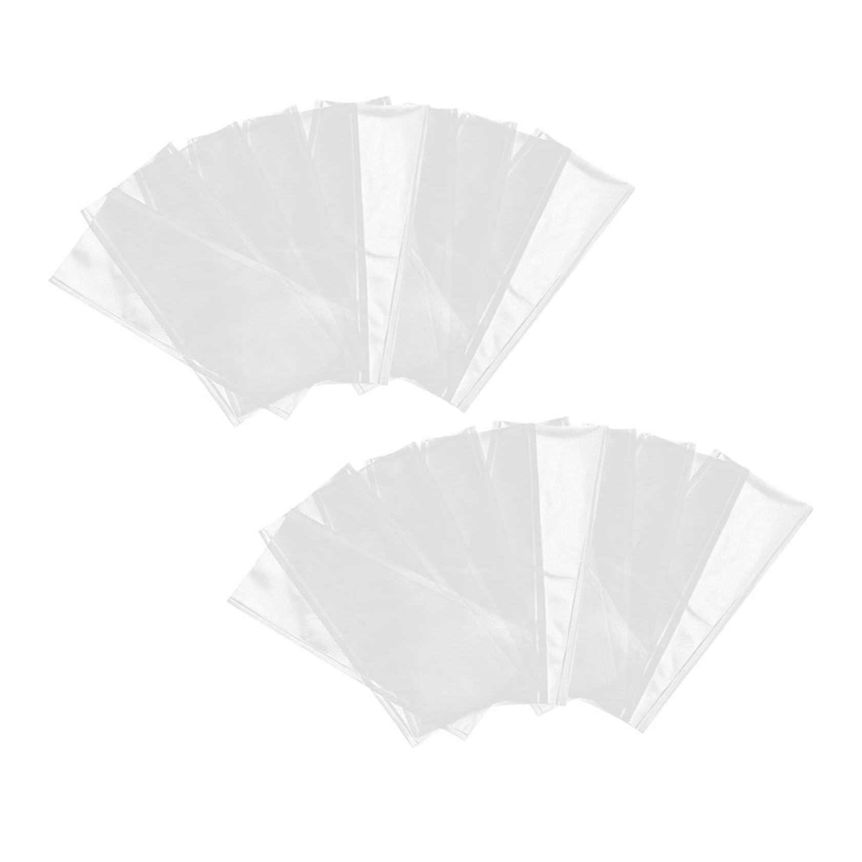 Parliky 100pcs Portable Fishing Bait Bags Water Soluble Lure Bags Sea Fishing Storage