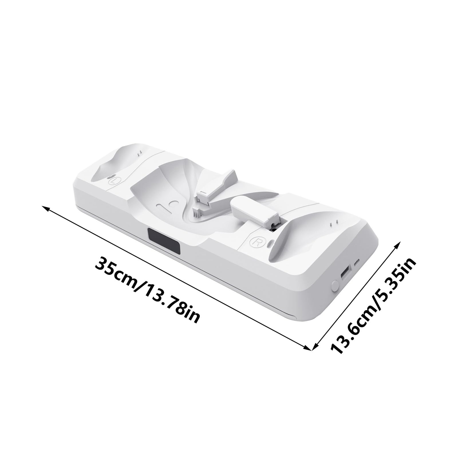 Stazione di ricarica Virtual Reality per occhiali e controller MQ 3S con luce LED ed effetti di illuminazione colorati