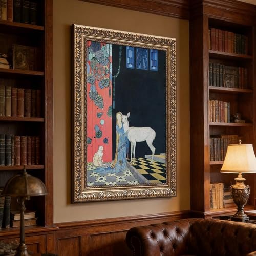 Tableau Blondine Virginia Frances Sterrett affiche murale chambre