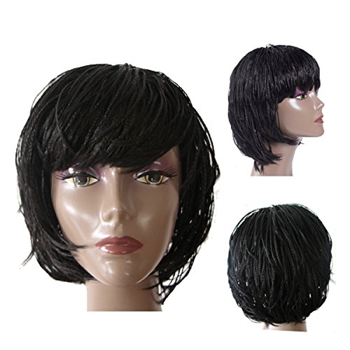 Perücken aus synthetischen Spitzen von NEWFB. Geflochtene Perücken für kleine Frauen - 30 cm Cover