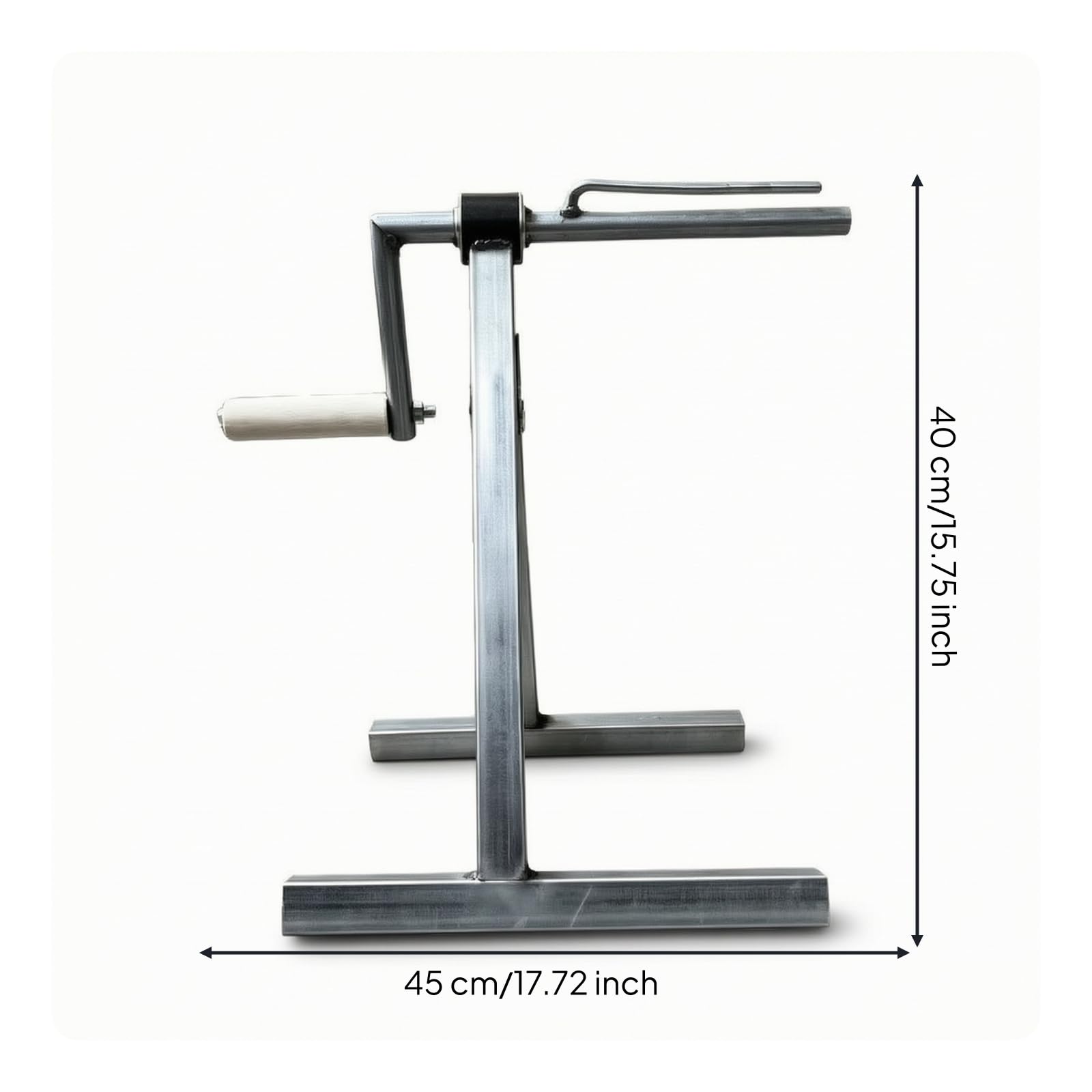Avvolgitubo da Irrigazione Avvolgitore Tubo Supporto Tubo Carrello Tubo con Albero Superiore Dritto per Tubi Piatto O da Giardino Struttura Robusta Adatto a Giardino Orto Terrazzo Cortile
