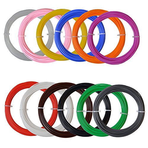 Firstcom filamento (50g) ABS & PLA 1.75 mm sezione...