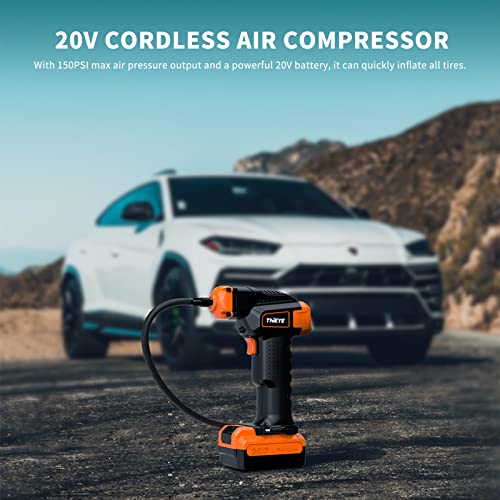 Thieye AIRKIT 3(UK) 20V Cordless Tire Inflator Portable Fast Air Compressor thumb #1