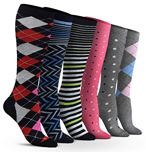 Pembrook Womens Compression Socks 6 Pack | 8-15 Mmhg Graduated Support Compression Stockings For Women #TOP1