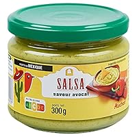 Recette du Mexique. Idéal pour un apéritif original, en accompagnement de vos chips. ALLERGÈNES: CONTIENT : LAIT DÉSIGNATION LÉGALE DU PRODUIT: Sauce préparée avec de l'avocat