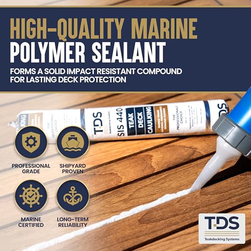 Sellador Marino Teakdecking Systems 20oz Pasta Blanca miniatura 2