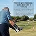Precision Impact Golf Pure Swing Products Swing Trainer | Training Aid: Crisp Ball Striking, Proper Wrist Set, Backwing Rotation, Swing & Club Head Lag