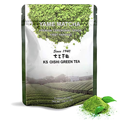Matcha Green Tea Powder Award Winning 100% Authentic Japanese First Harvest Ceremonial Tea Yame Matcha Premium Green Tea Powder 30g bag Matcha Green Tea Powder Award Winning 100% Authentic Japanese First Harvest Ceremonial Tea Yame Matcha Premium Green Tea Powder 30g bag
