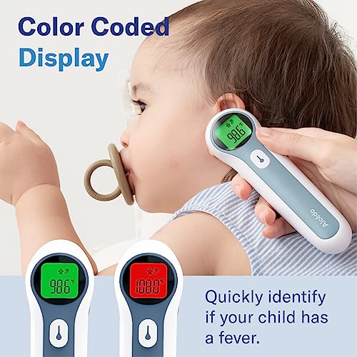 image for Alcedo Forehead and Ear Thermometer for Adults, Kids, and Baby | Digit