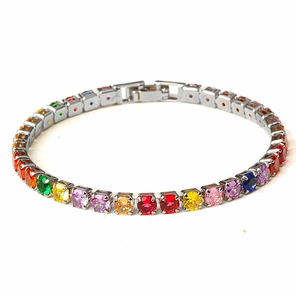 Bling Queen WomenS Cubic Zirconia Tennis Bracelet With Box Closure, Bracelets For Women, Designer Bracelets, Best Bracelets, Stone Bracelets For Girls, Trendy Bracelets For Girls(Multicolor) (B0CR1531GN) Amazon Price History, Amazon Price Tracker