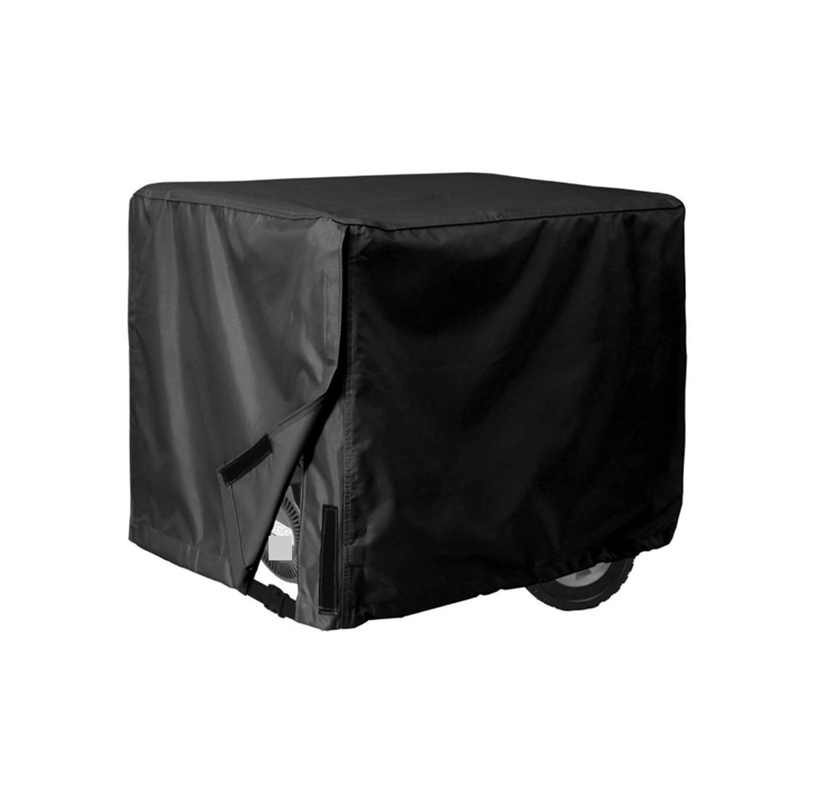 Cubierta Negra for generador de 3 tamaños, Cubierta Protectora a Prueba de Viento, toldo, Refugio Impermeable, Tela Oxford, Cubiertas Multiusos, protección Perfection (Size : 81x61x61cm)