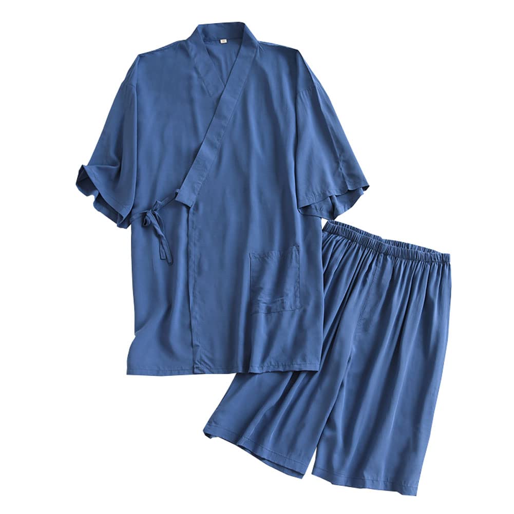 Japanischer Kurzarmpyjama Yukata Kimono Wave