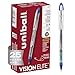 uni-ball Vision Elite Rollerball Pens, Bold Point (0.8mm), Blue, 12 Count