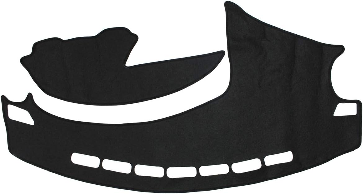 NewYall Black Dashboard Dash Mat Cover
