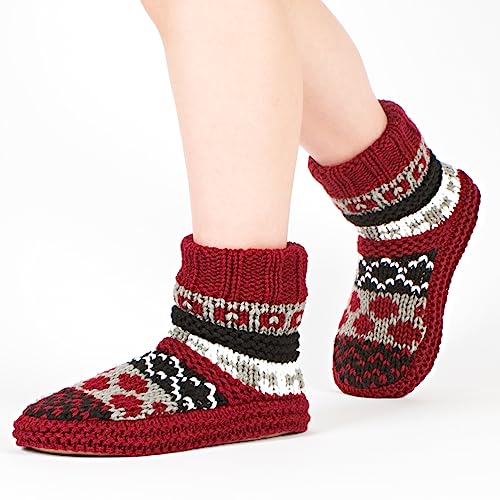 Warm Slipper Socks for Women, Winter Fuzzy House Shoes Indoor, Cozy Christmas Gifts Unique4