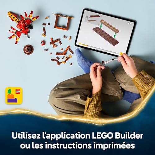 LEGO® Harry Potter™ 76448 Fumseck : le phénix de Dumbledore - vue 10