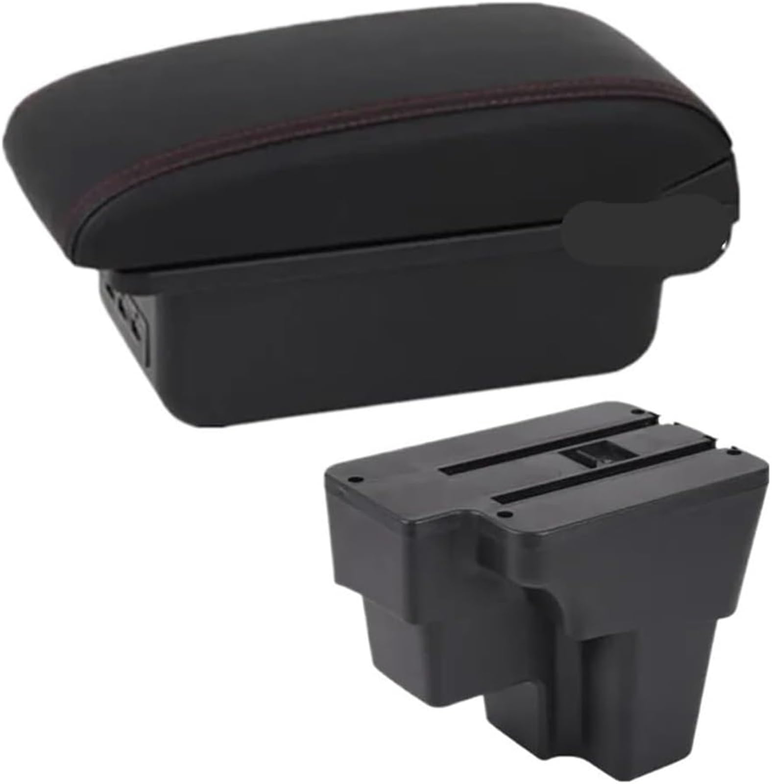 Drezzo Arm Rest Cover for Car For Kia For STONIC 2015-2022 Armrest Box Center Storage Car Accessories Centre Console