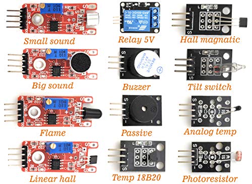 38 in 1 Sensor Module kit for Arduino Rapsberry Pi Project - Image 6