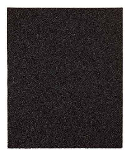 kwb 830432 - Papel de lija resistente al agua, para vidrio, piedra, metal, carrocería y trabajos de barniz, 230 x 280 mm, soldado, 5 unidades, grano K-320, fabricado en Europa