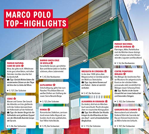 MARCO POLO Travel Guide Andalusia Travel with Insider Tips Includes free touring app - Image 3
