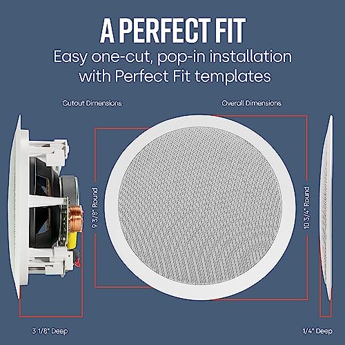 Polk Audio Rc80I 2-Way Premium In-Ceiling 8 Inch Round Speakers thumb #6