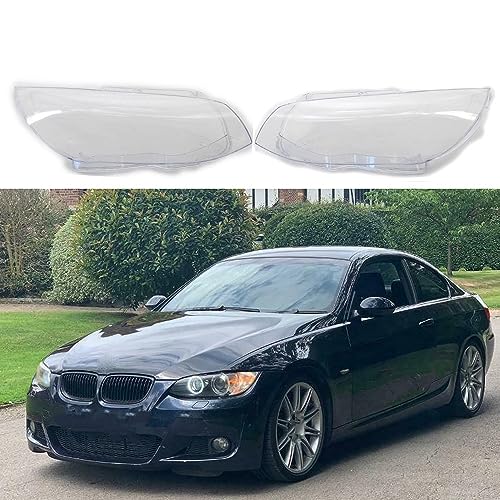 Abat-jour transparent pour phare avant BMW E92 E93 coque objectif - 3