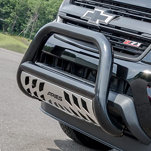 Image of ARIES B35-3013 3-Inch Black Steel Bull Bar, No-Drill, Select Ford Explorer