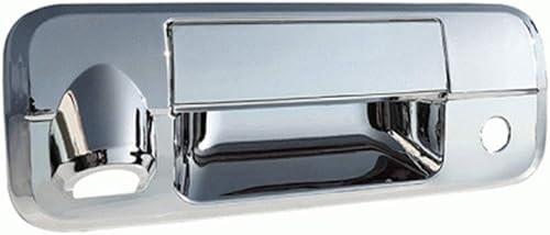 QAA Es compatible con Toyota Tundra 2007-2013 Kit de cubierta de plástico ABS cromado de 2 piezas, incluye acceso a cámara DH27149
