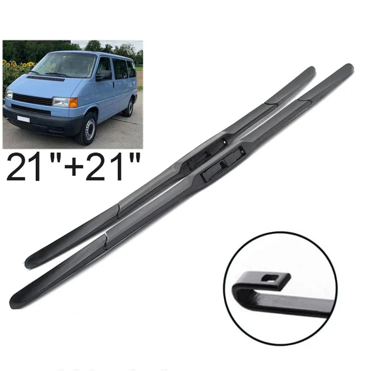 Essuie Glace Avant Et Arrière Moteur Tringlerie Bras Gicleurs De Transporter T4 - Équipement Auto