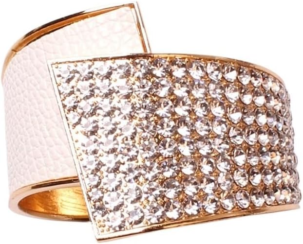 FMURY Curtain Strap Splicing Leather Inlay Diamond Hotel Soft Decoration Curtain Buckle