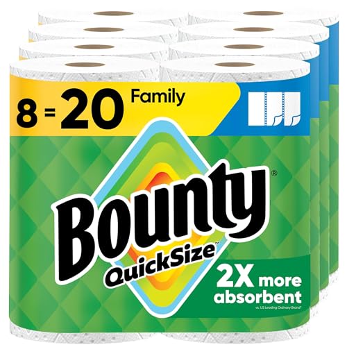 $3 coupon - Bounty Paper Towels, 8 Family Rolls = 20 Regular Rolls