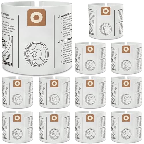 La Mejor Lista de Bolsas para aspiradores de trineo para comprar online. 44 CMXZVBE38749 - Paquete de 12 bolsas de aspiradora de repuesto para manualidades de 16 galones, bolsas de colección de uso general, para modelos de aspiradora en húmedo/seco de...