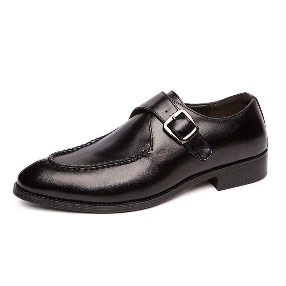 Apragaz Scarpe Stringate Mocassini con Fibbia da Uomo per Uomo Slip On con  Scarpe Eleganti con Fibbia in Metallo (Color : Nero, Dimensione : 41 EU) :  Amazon.it: Scarpe e borse