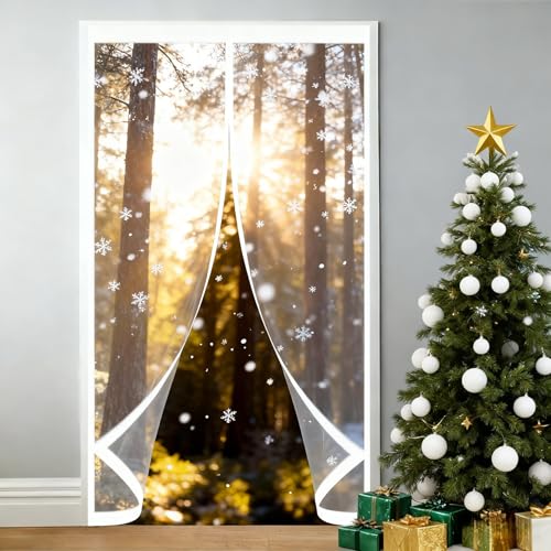 Rideau de porte magnétique isolant thermique 150x115cm