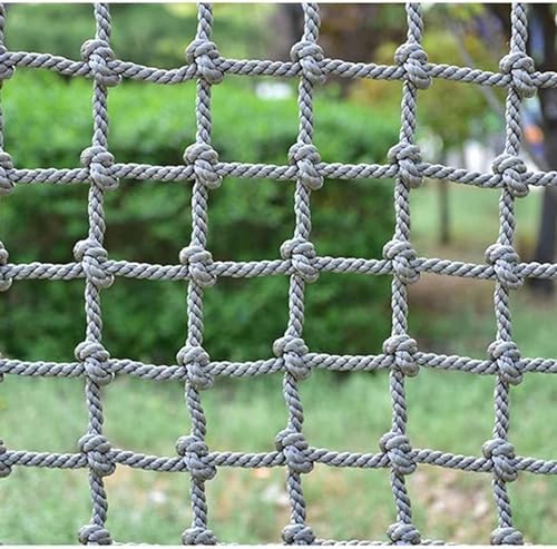 Kids Climbing Rope & Cargo Net - 4x4m Safety Scramble Net for Outdoor Obstacle Course & Playground Climbing Frame - Durable & Fun Adventure Gear