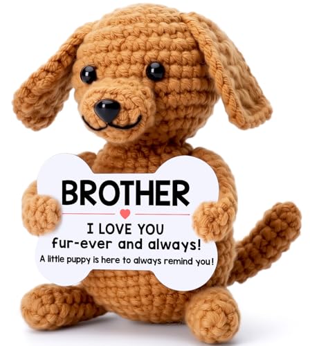 Wilbrea Funny Dog Brother Gifts Christmas Birthday, Big Brother in Law Gifts for Men Best Friend,...