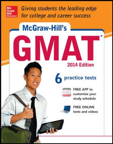 McGraw-Hill's GMAT, 2014 Edition: Hasik, James, Rudnick, Stacey ...
