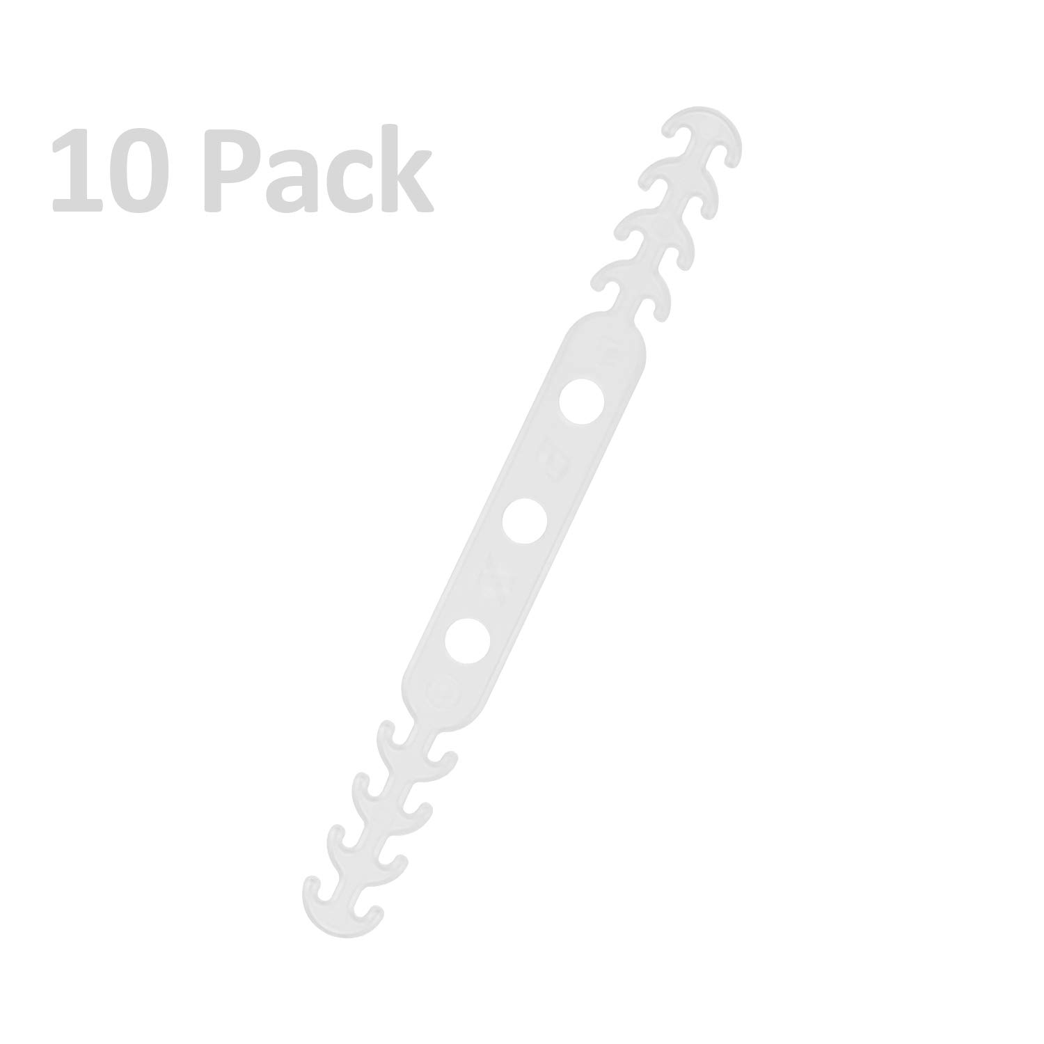 STANSTAR Mask Extension Buckle Hooks, Ear Protector Artifact, Adjustable Lengthened Mask Rope, Anti-Leak Ears to Relieve Ear Pain (White)