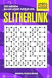Slitherlink: 250 Medium Sli-Lin Logic Puzzles 8x8 (Number Line Collection)